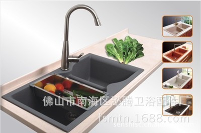 【來圖定做石英石洗菜盆 佛山洗菜盆廠家 批發(fā)人造大理石盆】價格,廠家,圖片,人造石,佛山市南海區(qū)泌騰衛(wèi)浴配件廠-