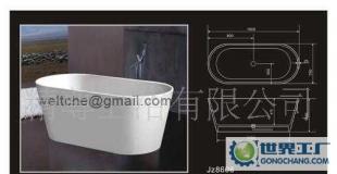 0 人造石浴缸 高檔高光浴缸 廠家批發_建筑建材_世界工廠網中國產品信息庫
